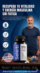 Selerb NAD+ Energía Celular, Soporte Prostático y Rendimiento Masculino