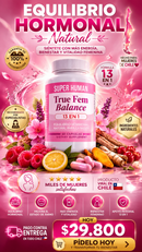 True Fem™ 60 Cápsulas - Recupera tu Salud Femenina y  Equilibrio Hormonal + Envío Gratis
