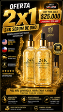 ✨ 2X1 SERUM FACIAL ANTIARRUGAS 24K ✨