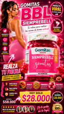 🍑 GOMITAS BBL SIEMPREBELL x60 GOMITAS