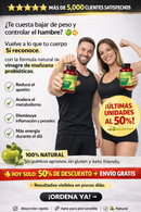 NEWELLME ® Gomitas de Zen, Epirulina y Vinagre de Manzana