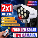2X1 SOLO HOY Foco Led Solar- Tipo Cámara