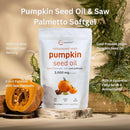 SEMILLA DE CALABAZA 3000 MG CON SAW PALMETO 300 MG MICROINGREDIENTS 300 CAPSULAS BLANDAS SIN GMO