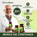 SOLO HOY 2X1 NEWELLME ® Gomitas de Zen, Epirulina y Vinagre de Manzana